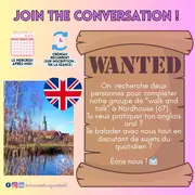 Walk and talk - Nordhouse : se promener en parlant anglais