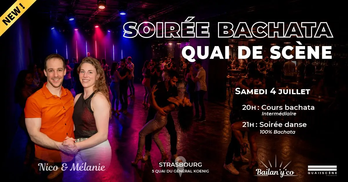 Cours & soirée 100% Bachata