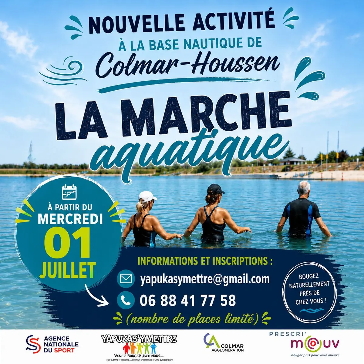 NOUVELLE ACTIVITÉ à Colmar ! La Marche Aquatique