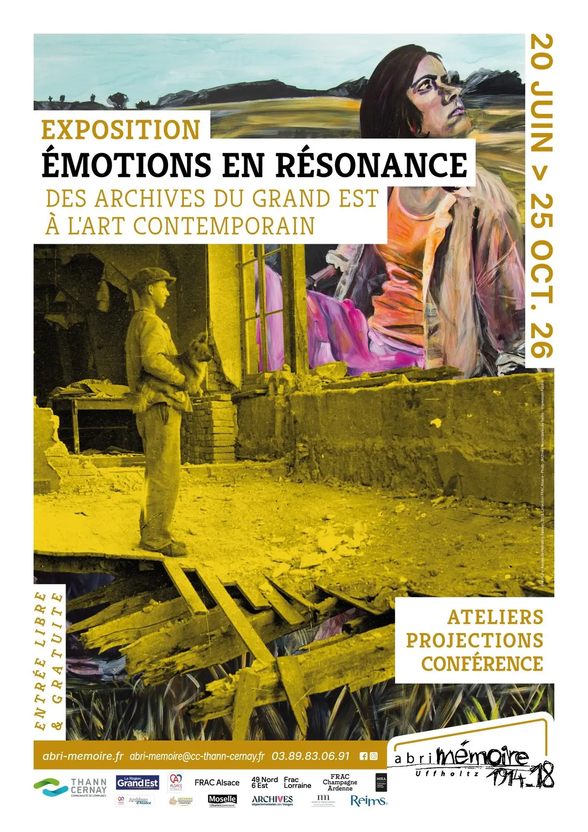 Visite guidée de l'exposition Émotions en résonance