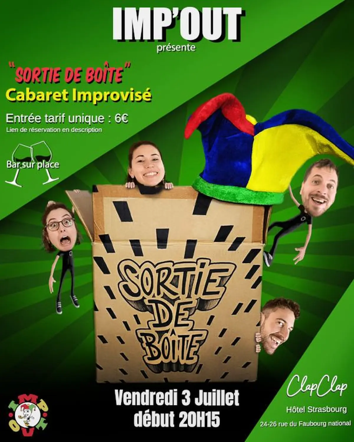 [IMPRO] Imp'out - Sortie de boîte