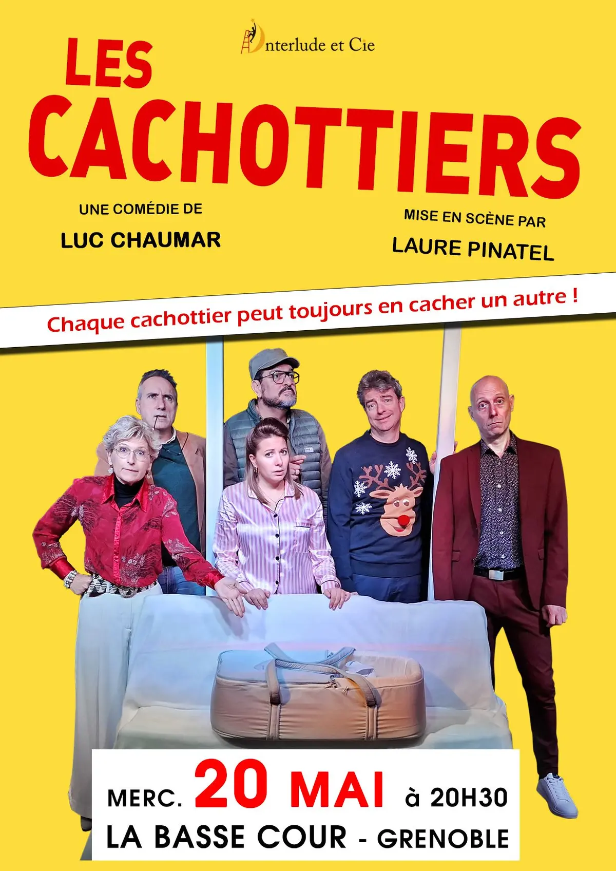 Les Cachottiers, une comédie de Luc CHAUMAR