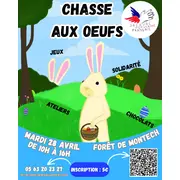 Chasse aux œufs du Secours populaire