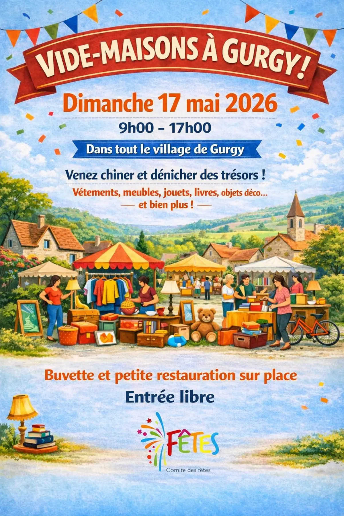 Vide maisons de Gurgy