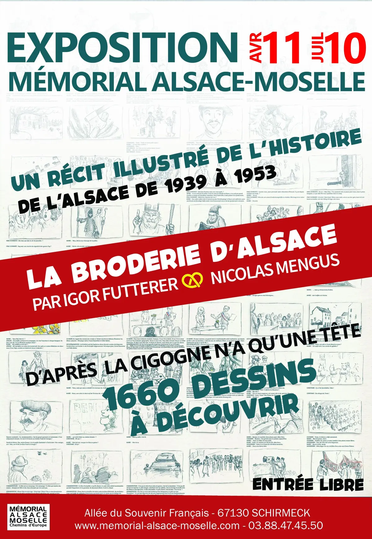 La broderie d’Alsace 