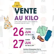 Vente au Kilo  - vêtements , chaussures et linges de maison 