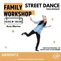 Family Workshop – Street Dance (Tous niveaux ados / adultes) &copy; EDD