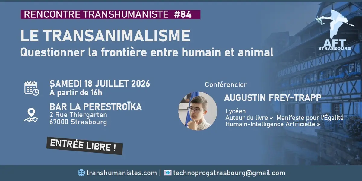 Conférence : Le transanimalisme 