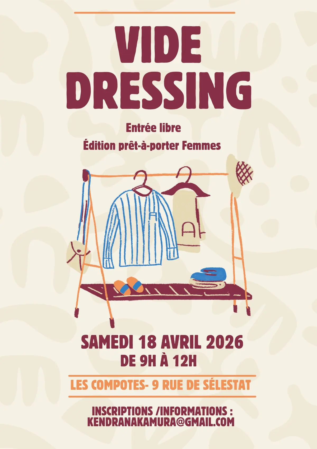 Vide-Dressing Printanier - Spécial prêt-à-porter Femmes