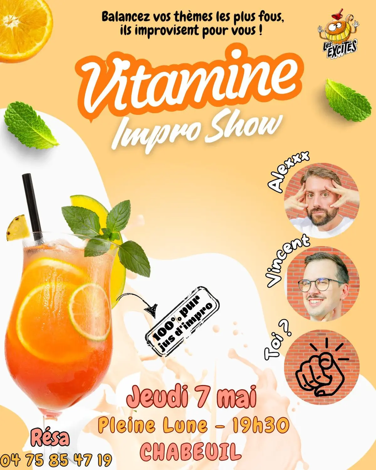 Vitamine Impro Show - Spectacle d'improvisation