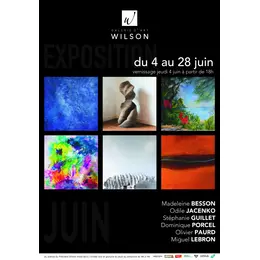 Exposition de Juin 2026 à la Galerie d’Art Wilson.
