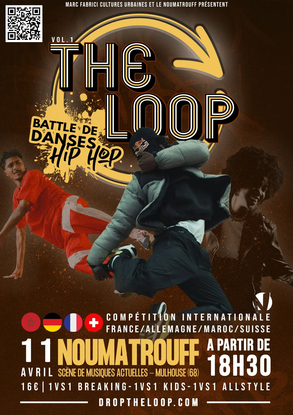 The Loop #Vol.1 - Battle International de danses Hip Hop