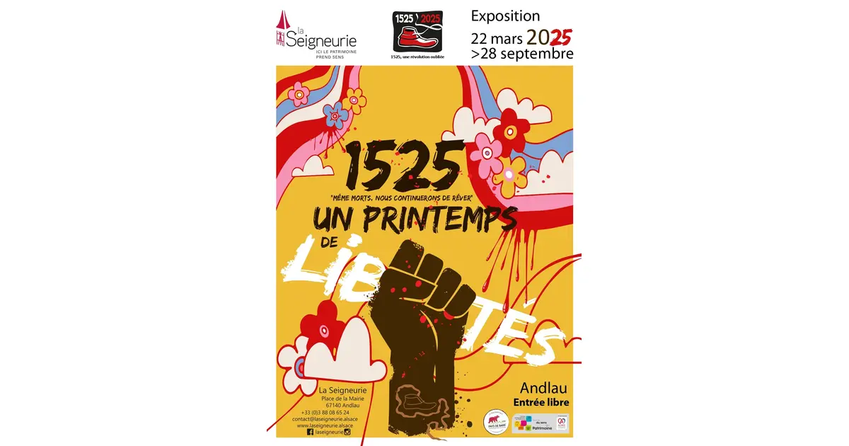 1525, un printemps de libertés | exposition à La Seigneurie Andlau