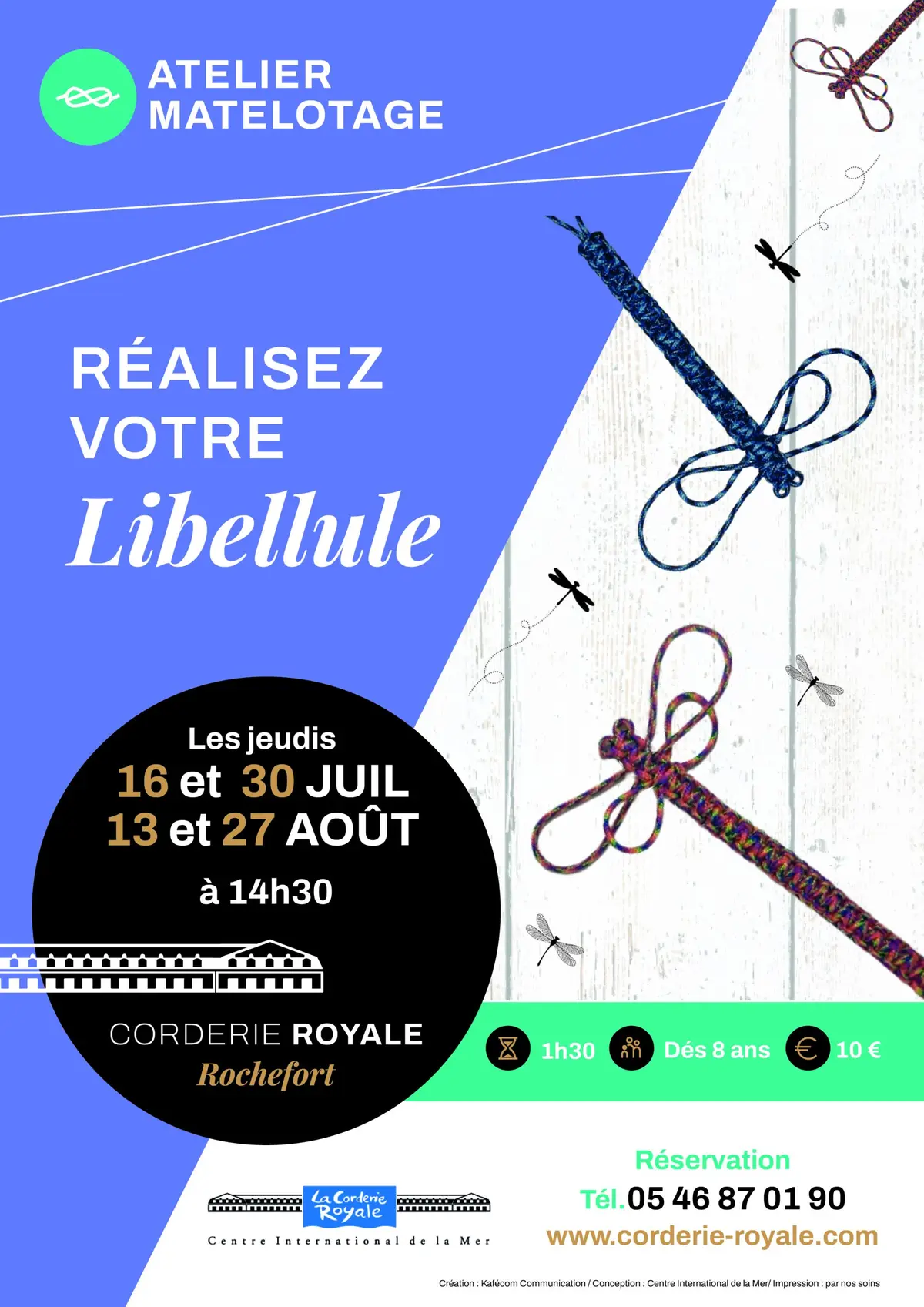 Atelier Matelotage - Libellule
