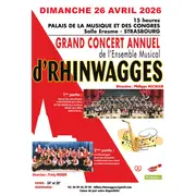 Grand concert annuel de l'ensemble musical d'RHINWAGGES