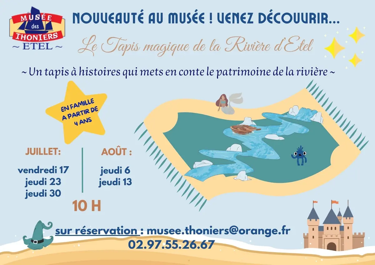 Visite contée : Le Tapis Magique de la Rivière d’Etel