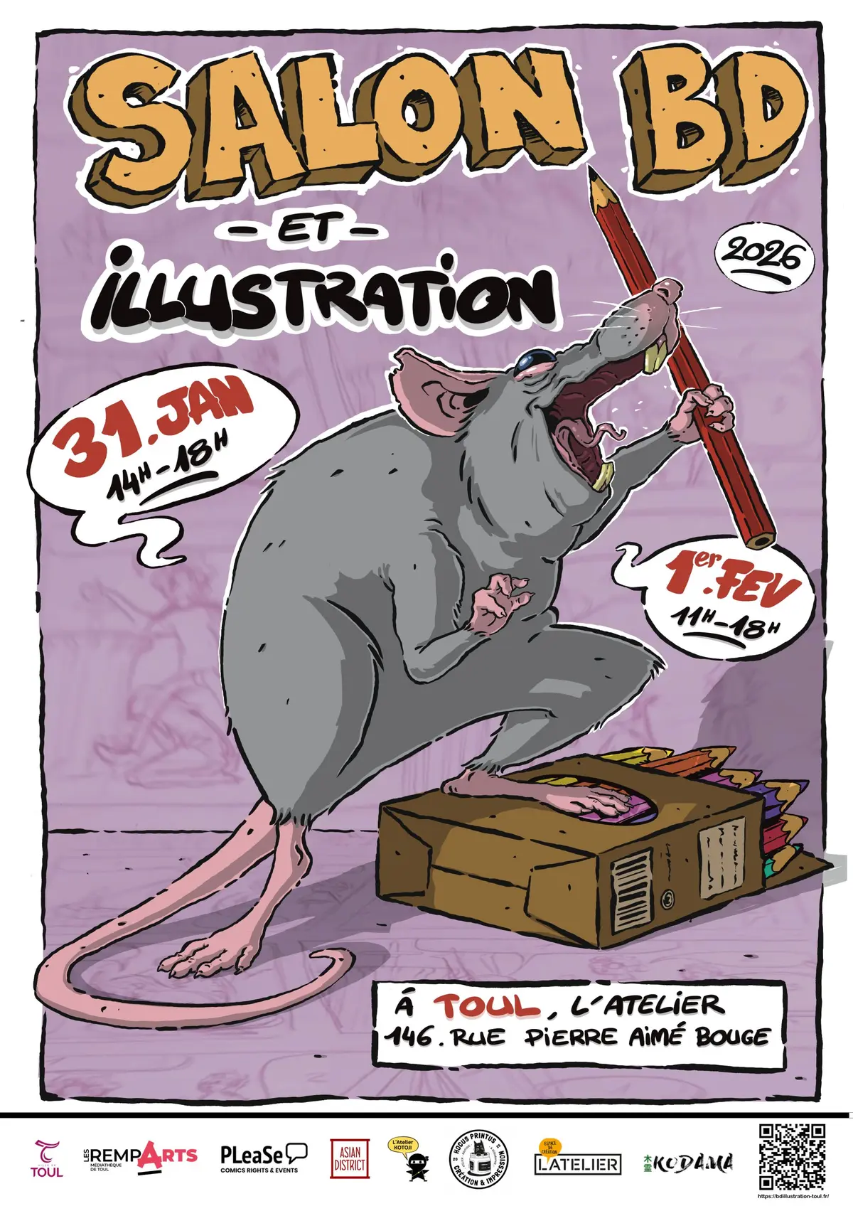 Salon de la BD et de l'illustration de Toul