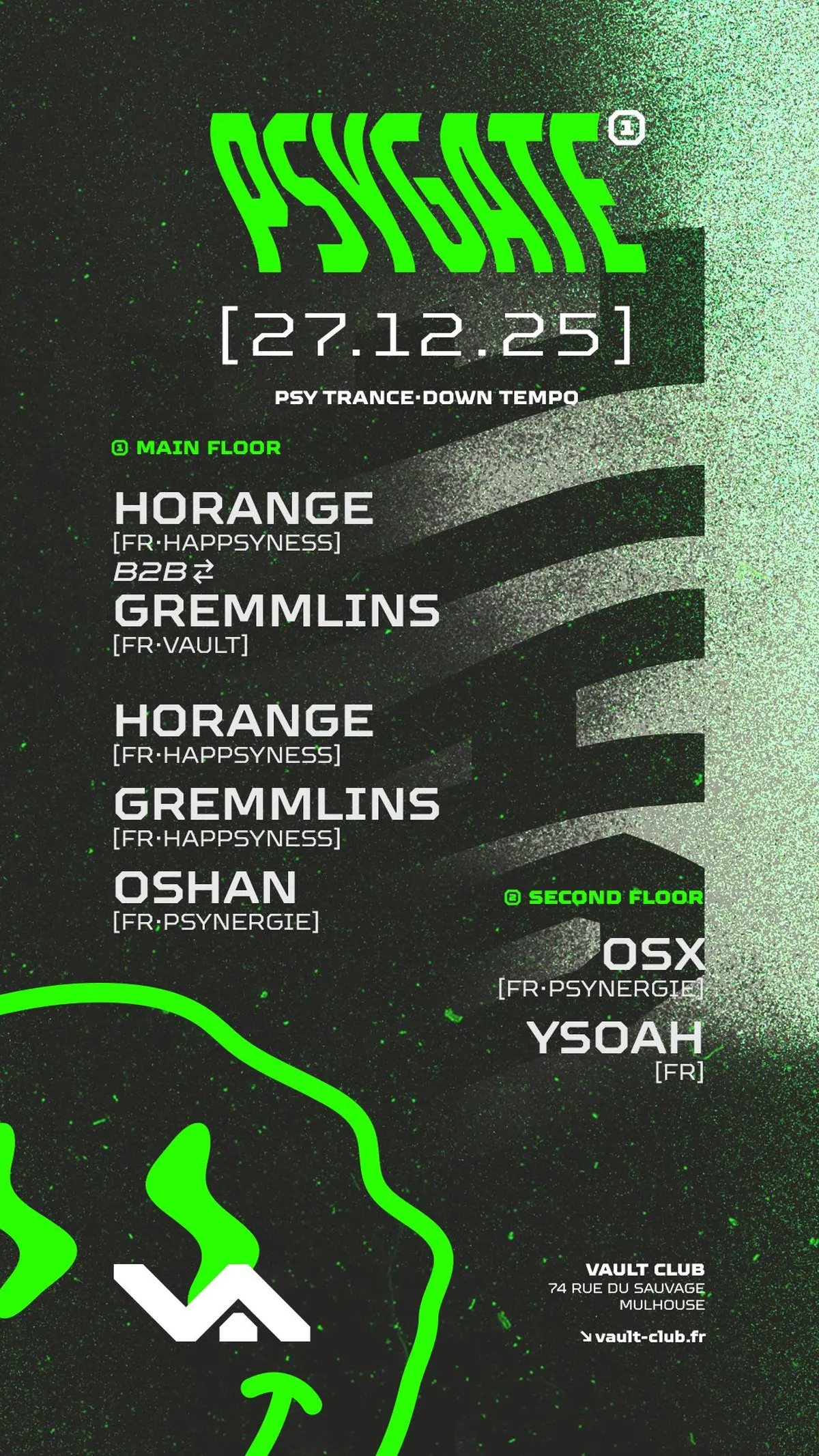 VAULT PSYGATE #1 [ 27 . 12 . 25 ]