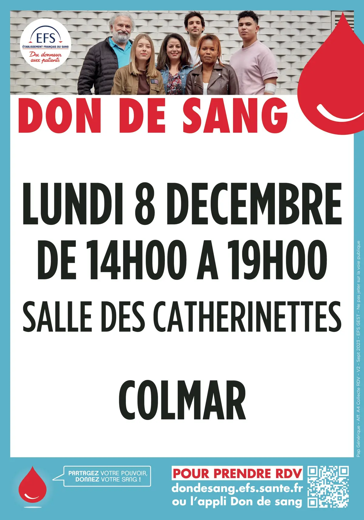 Don de Sang à Colmar