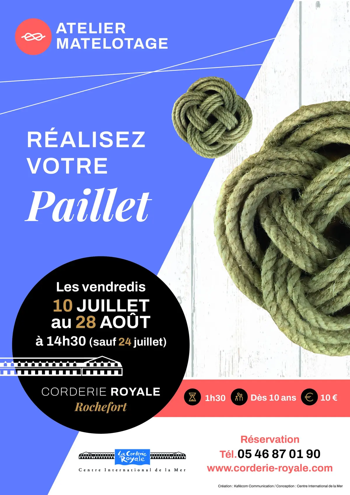 Atelier Matelotage - Paillet (nœuds marins) 