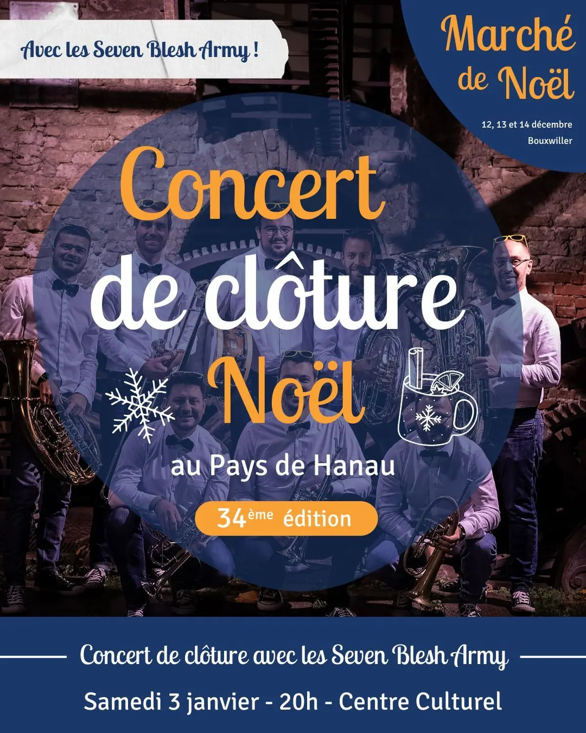 Concert de clôture avec les Seven Blesh Army 