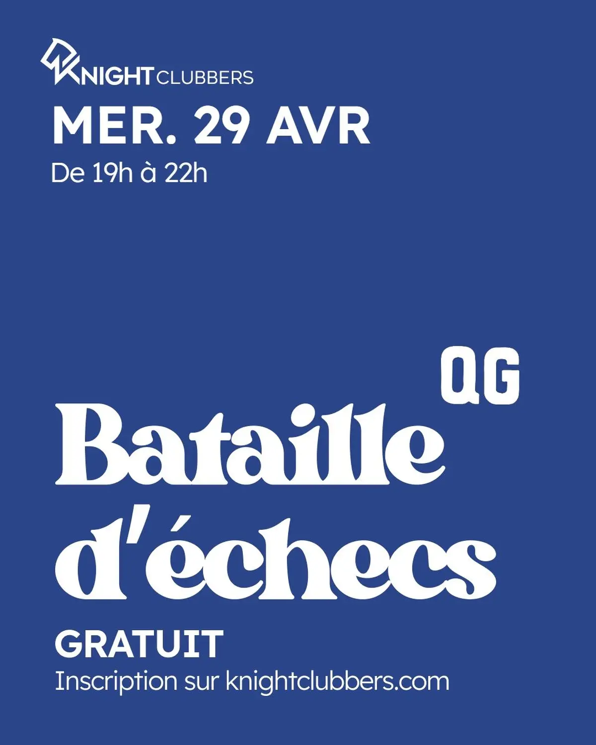 Bataille d'échecs au Quartier Général