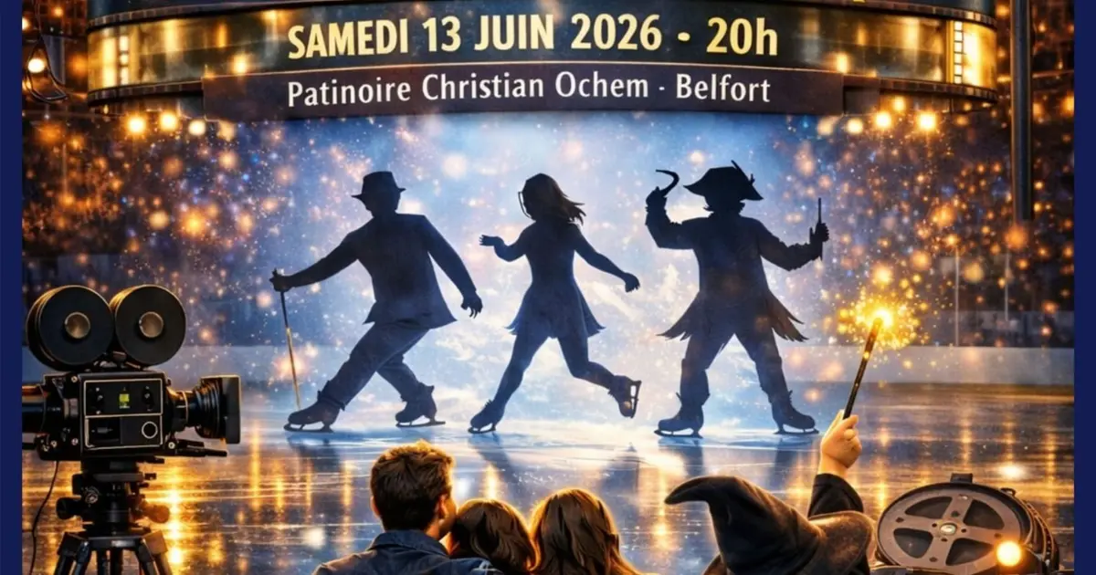 GALA ASMB PATINAGE ARTISTIQUE - « Silence… ça tourne ! » - Le 13 juin 2026, 20h