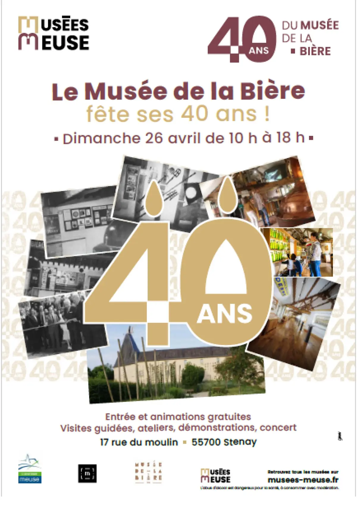 Le Musée de la Bière fête ses 40 ans !