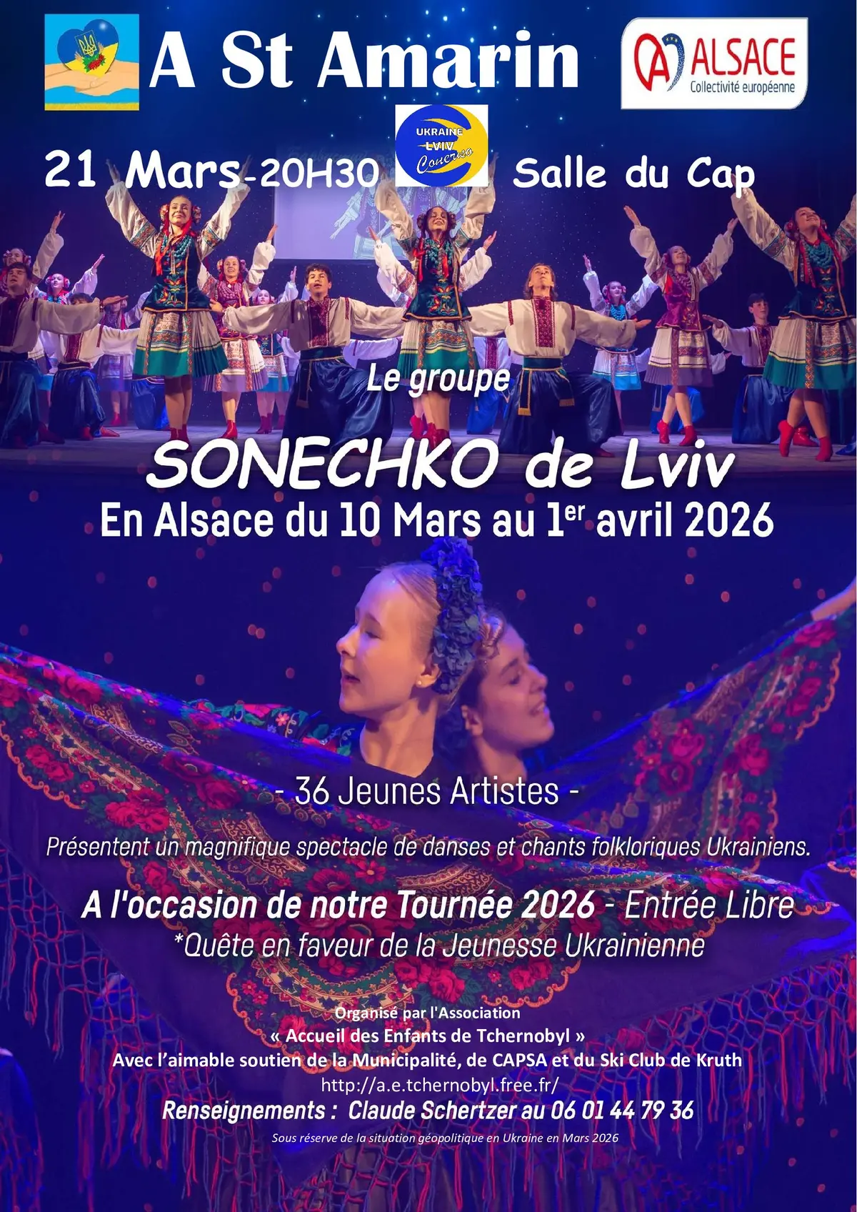 Spectacles de Danses et Chants Ukrainiens