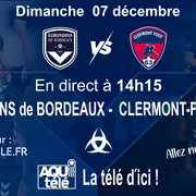 DIRECT : Match de football féminin D3F FCGB vs CLERMONT-FERRAND