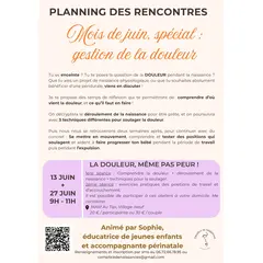 La Douleur, même pas peur ! spécial accouchement