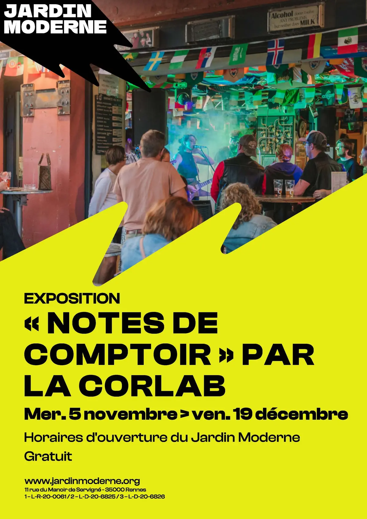Exposition Notes de comptoir