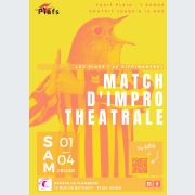 Match d’improvisation théâtrale : les piafs / le cito (Nantes)