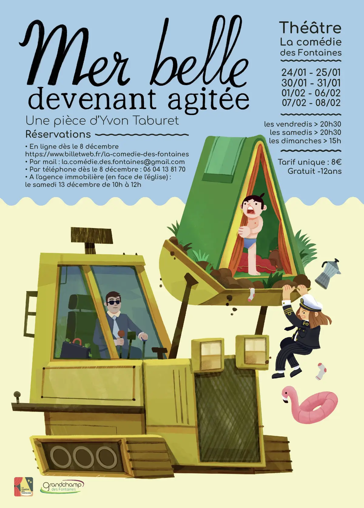 Théâtre - La comédie des fontaines