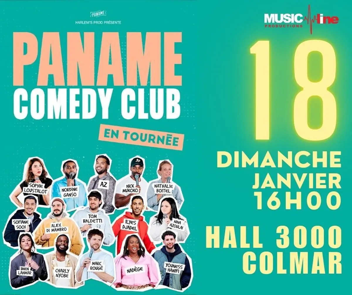 Le Paname Comédy Club en tournée - COLMAR