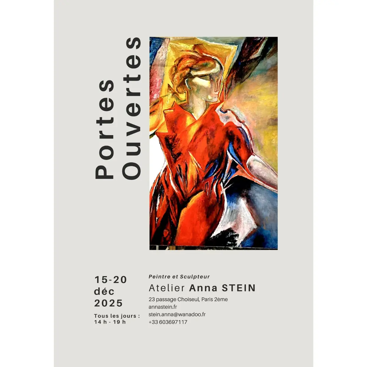 Portes ouvertes : Atelier Anna STEIN