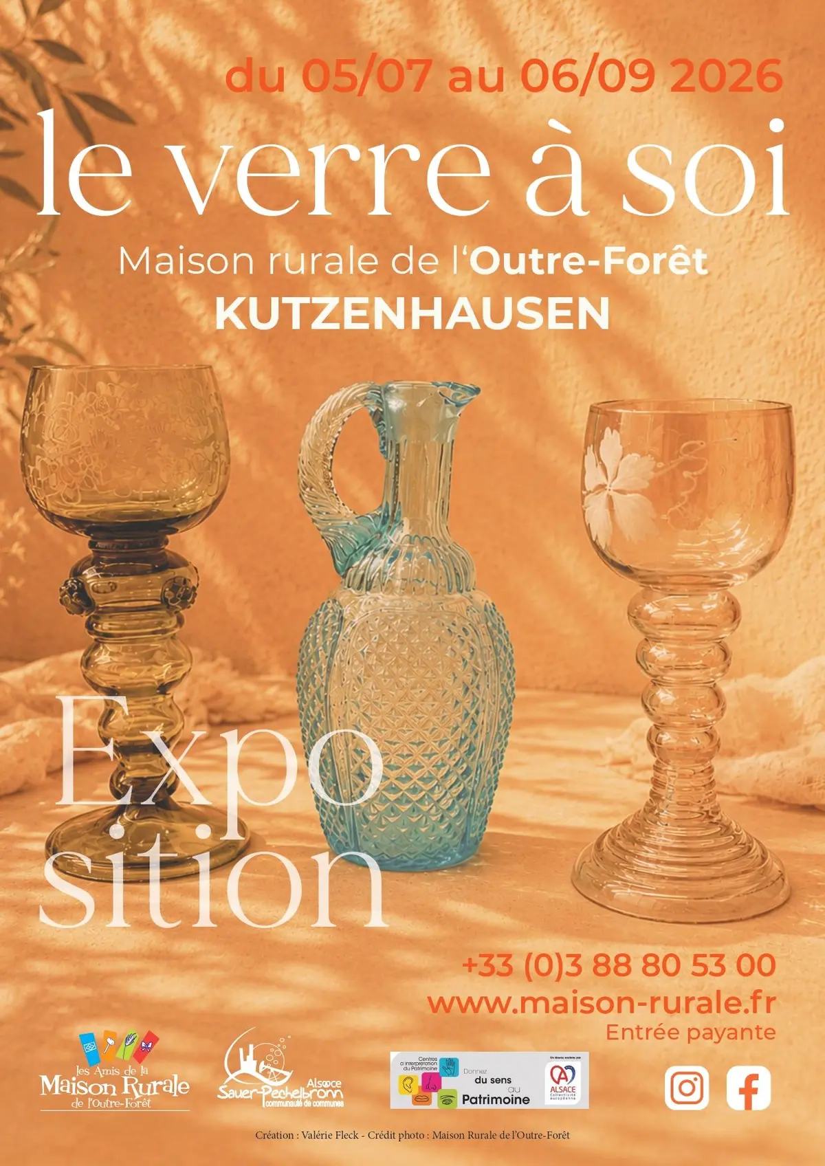 EXPOSITION : le verre à soi
