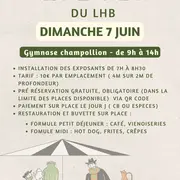 Le vide-grenier du Lattes handball