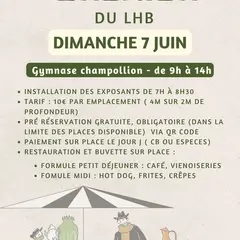 Le vide-grenier du Lattes handball