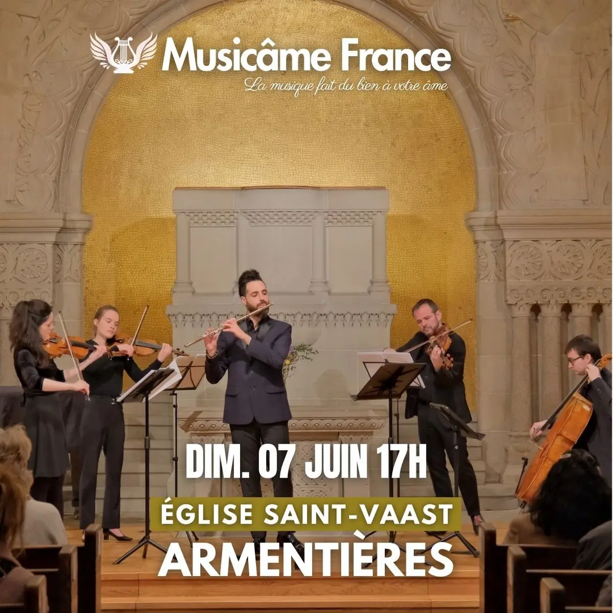 Concert à Armentières: Rossini, Vivaldi, Tchaikovsky, Taffanel, Bizet, Aznavour
