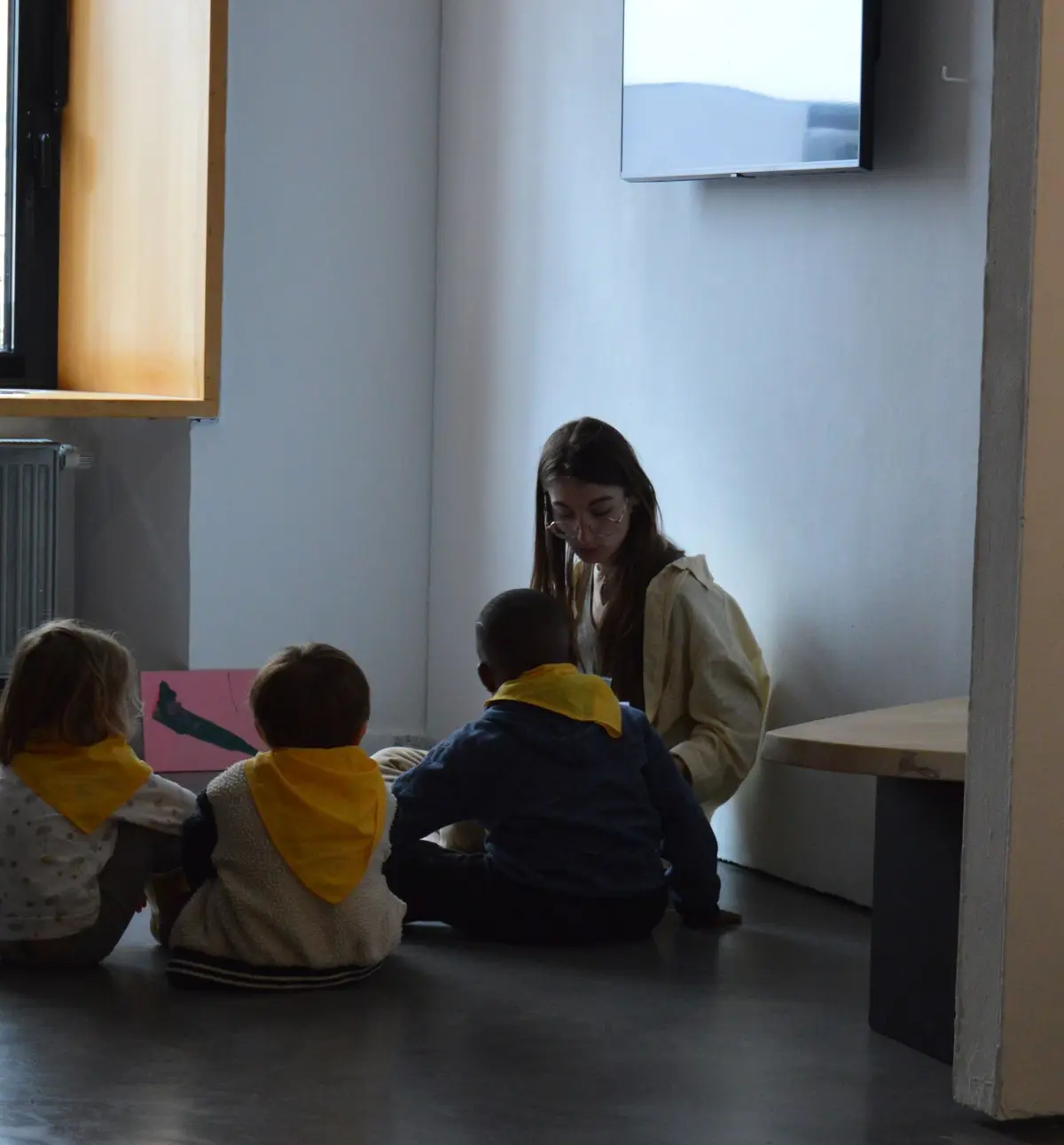 Visite sensorielle - exposition Nitassinan de Yann Datessen