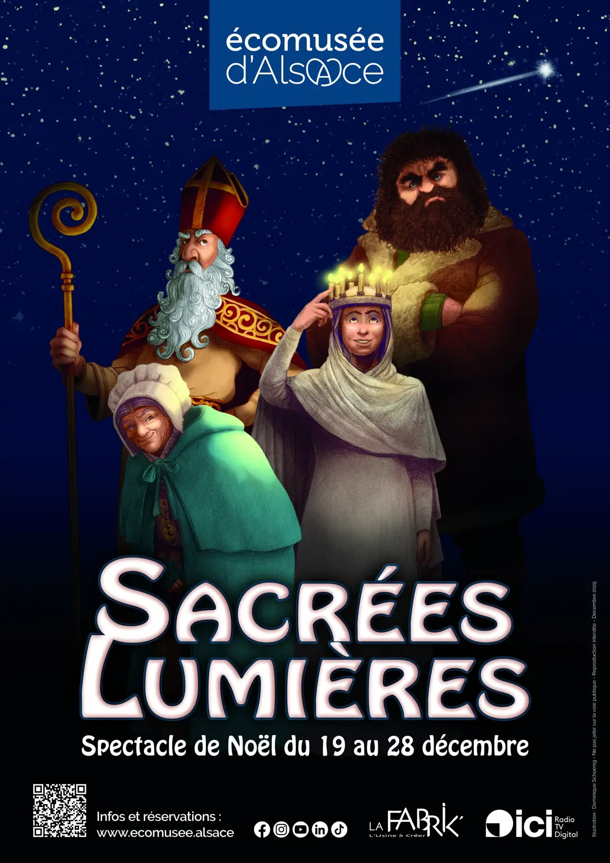 Sacrées Lumières : spectacle de Noël