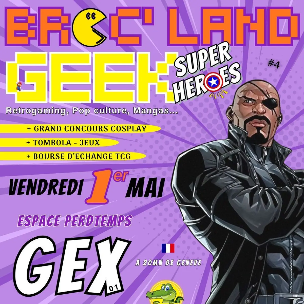 Broc' land geek de Gex