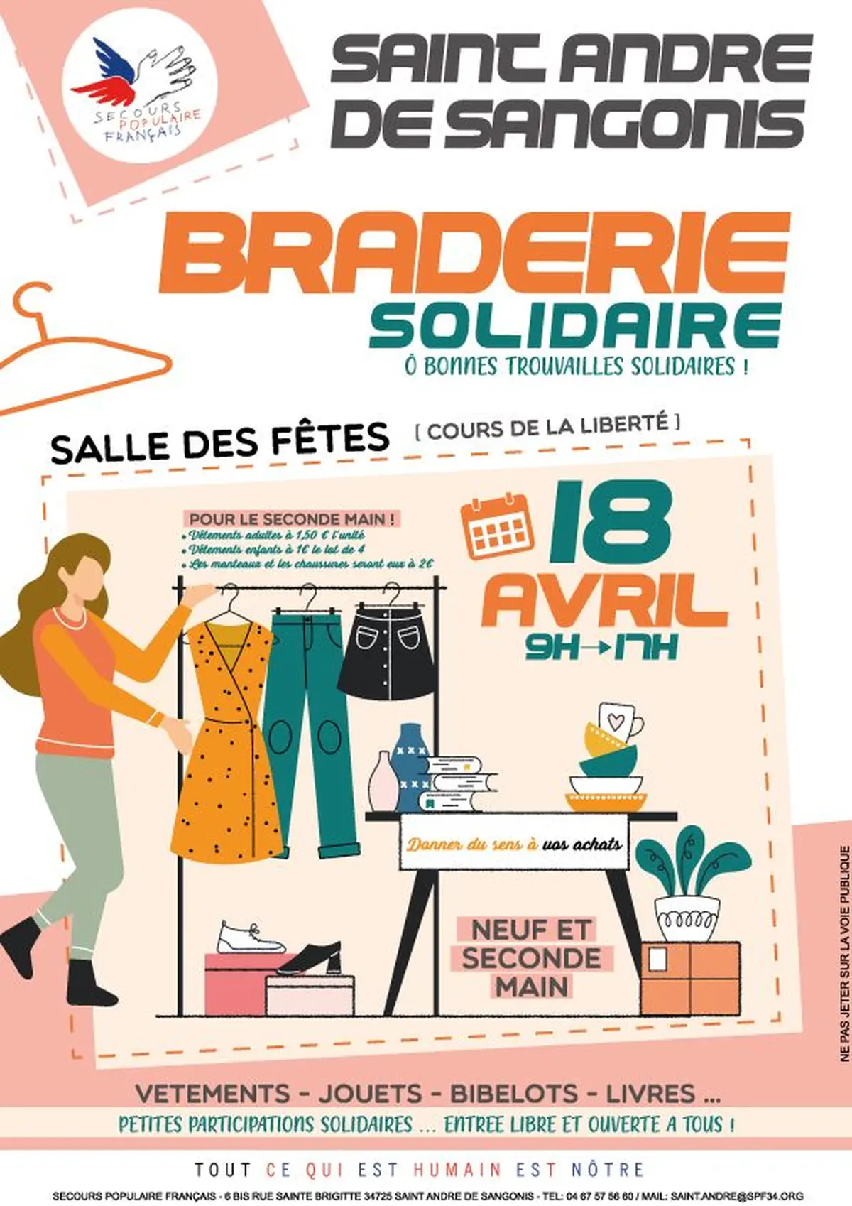 Braderie Solidaire du Secours Populaire