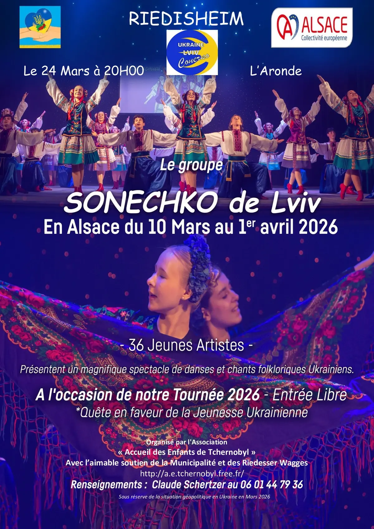 Spectacle de Danses et Chants Ukrainiens