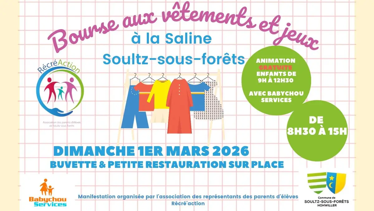 Bourse aux vêtements et jouets