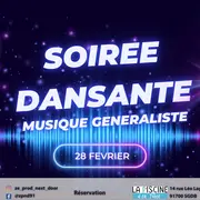 Soirée dansante - Musique généraliste 