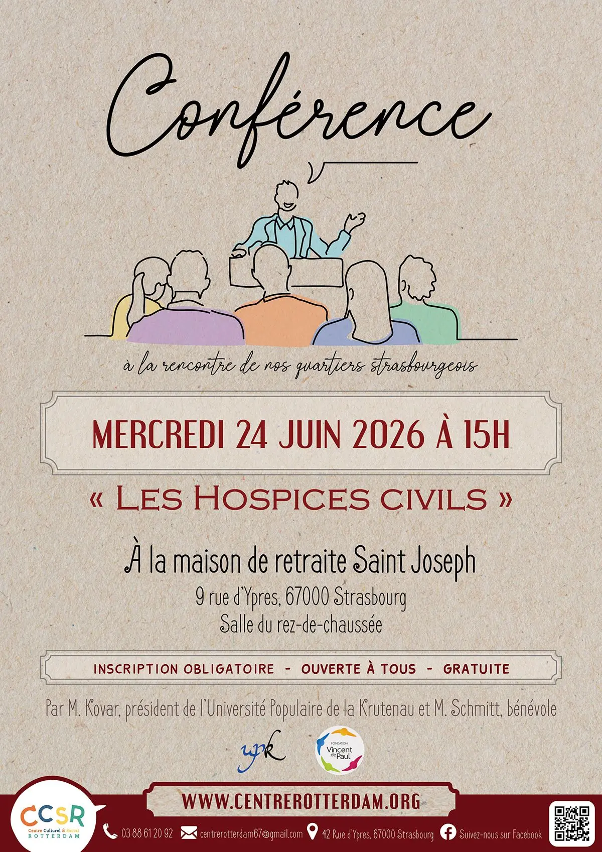 Conférence Les Hospices civils