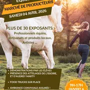 Spectacle Équestre - Marché de Producteurs et Artisans - Blond