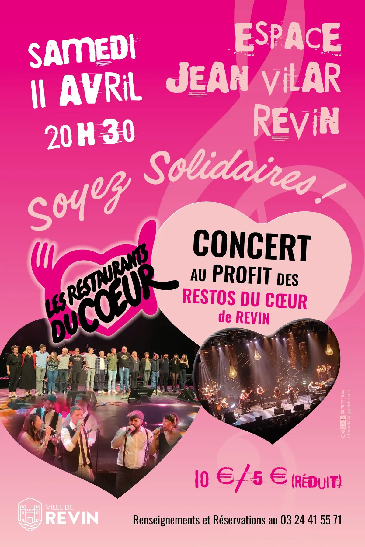 Concert pour les restos du cœur 